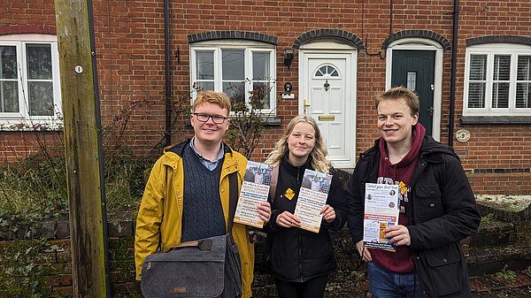 Young Liberals canvassing