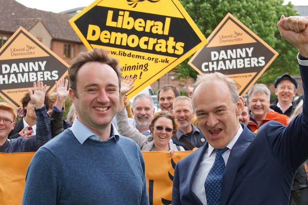 Danny Chambers and Ed Davey