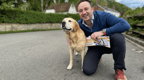 Danny with dog