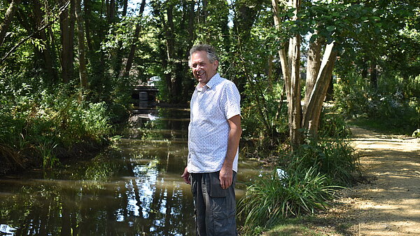 Neil at river